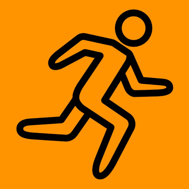 Computer Icons Running #ICON100 Jogging, run transparent background PNG clipart