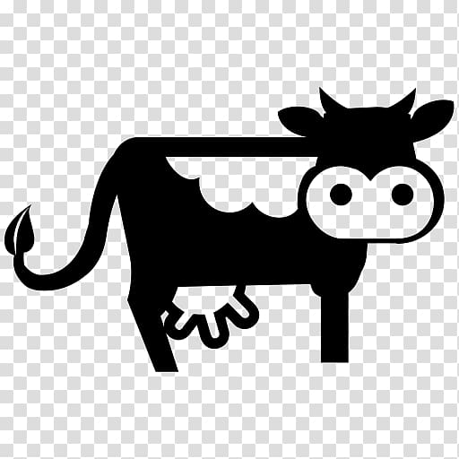 Dairy cattle Milk Computer Icons, cow transparent background PNG clipart