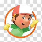 Handy Manny illustration, Handy Manny Thumbnail transparent background PNG clipart