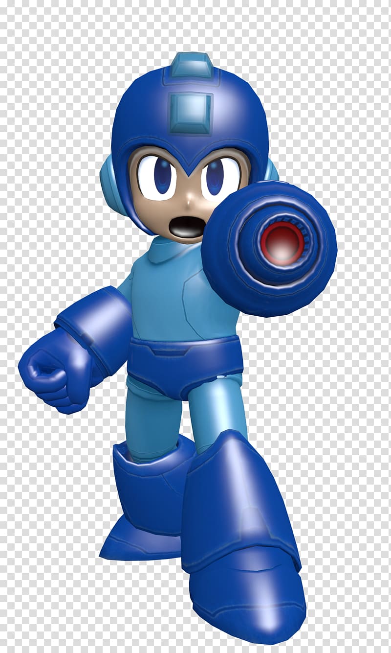 Mega Man Rendering Figurine, megaman transparent background PNG clipart