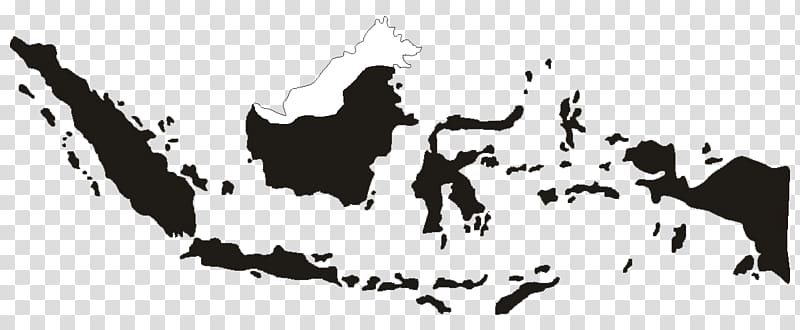 black and white map , Cdr Flag of Indonesia Pembela Tanah Air Map, map transparent background PNG clipart