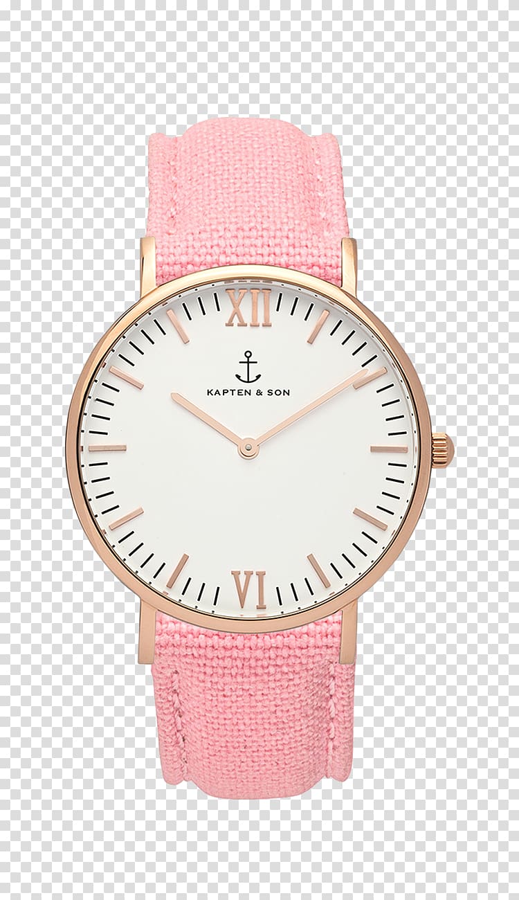 Watch Son Black Leather Strap Woman Child, watch transparent background PNG clipart