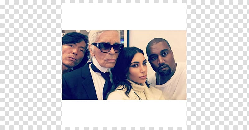 Chanel Fashion Designer Calabasas Selfie, Kanye West transparent background PNG clipart