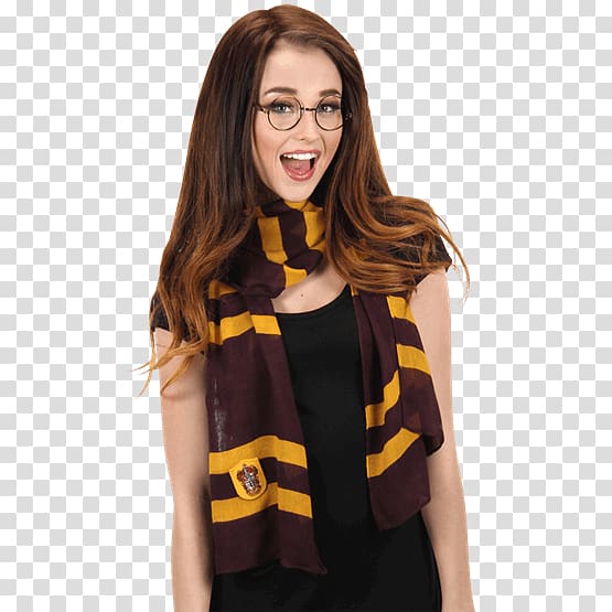 Scarf Gryffindor Harry Potter Costume Hogwarts, superman scarf transparent background PNG clipart