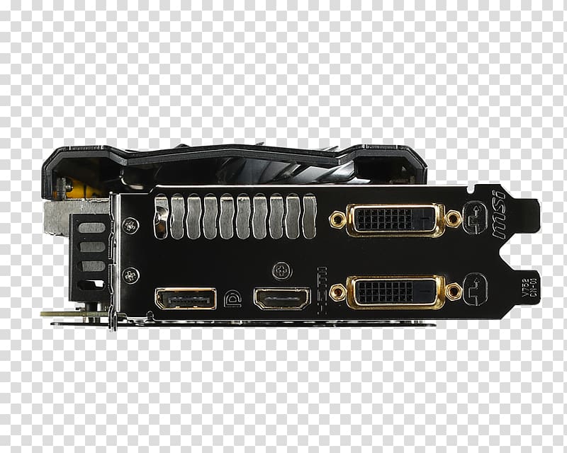 Graphics Cards & Video Adapters HDMI Micro-Star International Computer hardware AMD Radeon R9 290X, others transparent background PNG clipart