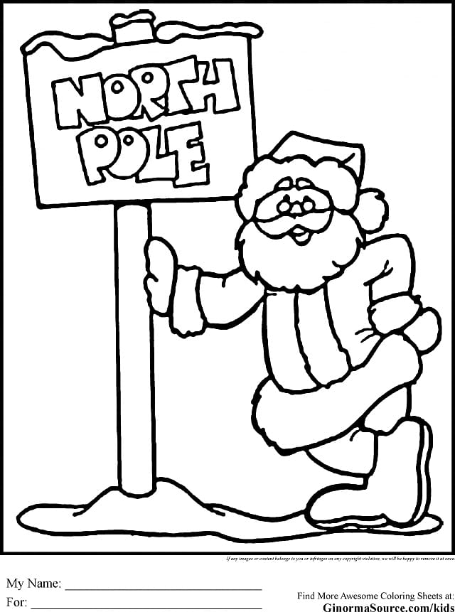 South Pole North Santa Claus Lane North Pole Coloring book, elf cartoon transparent background PNG clipart