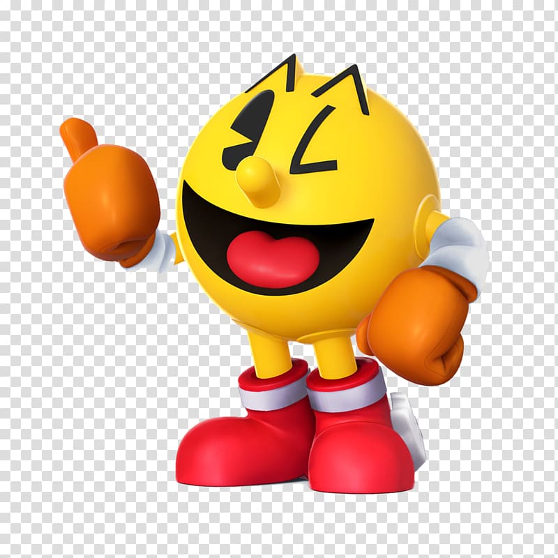 Super Smash Bros. for Nintendo 3DS and Wii U Pac-Man, packman transparent background PNG clipart