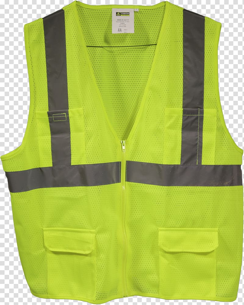 Gilets High-visibility clothing Workwear Safety, safety vest transparent background PNG clipart