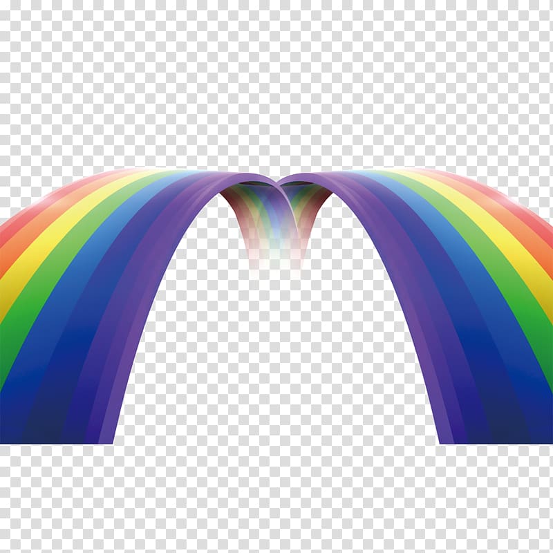 Rainbow Bridge Color , Rainbow bridge transparent background PNG clipart