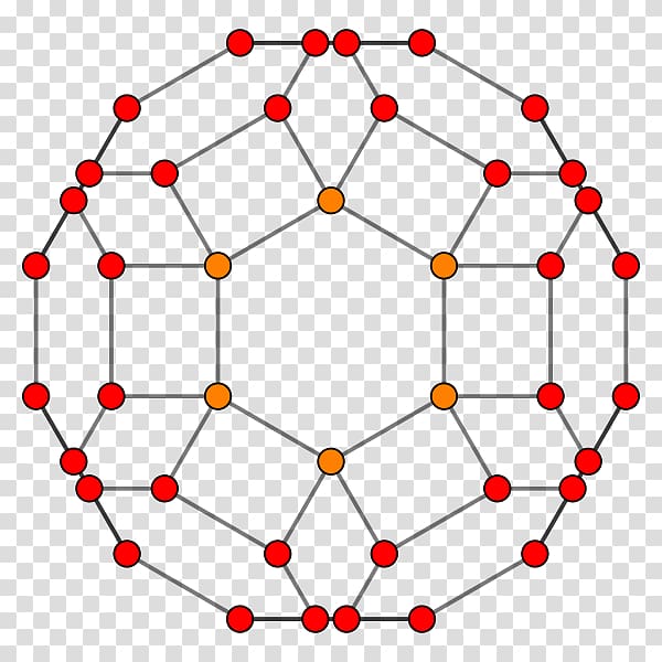 Truncated cuboctahedron Archimedean solid Truncation Polyhedron, Face transparent background PNG clipart