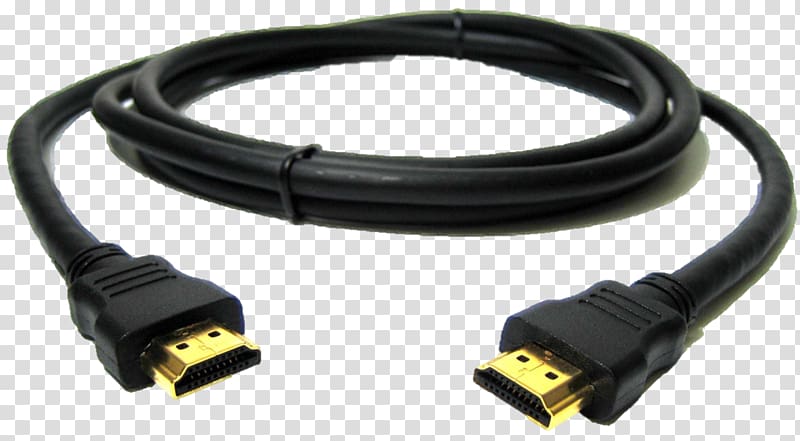 HDMI Electrical cable Laptop Digital Visual Interface High-definition television, Laptop transparent background PNG clipart