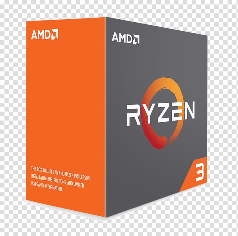 Socket AM4 AMD Ryzen 7 1700X Central processing unit Multi-core processor, ryzen transparent background PNG clipart