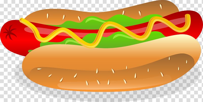 hotdog sandwich , Hot dog Sausage Hamburger Toast, Hot dog material transparent background PNG clipart