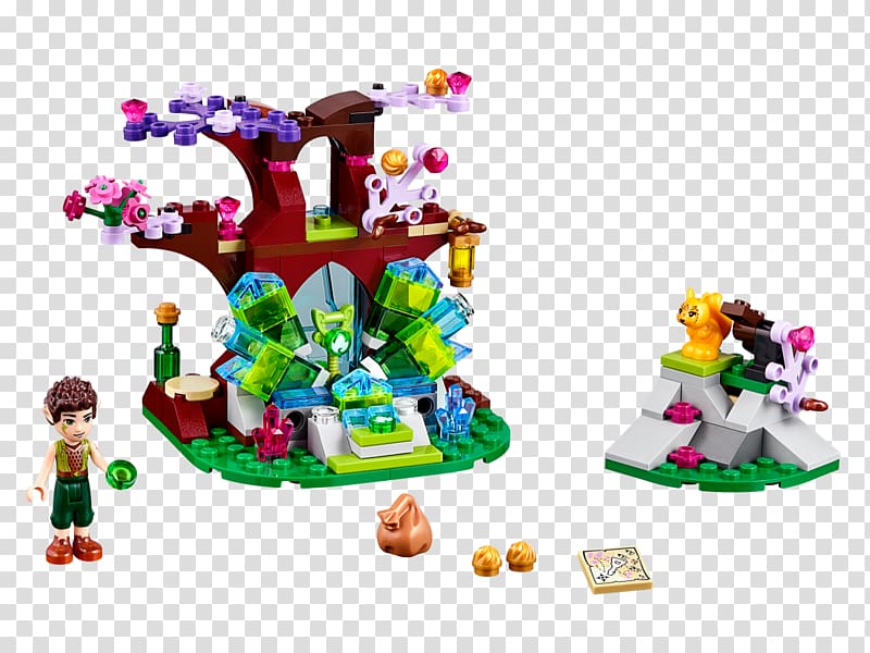 LEGO Elves 41076, Farran and the Crystal Hollow LEGO Friends Toy Lego minifigure, hollow brick transparent background PNG clipart