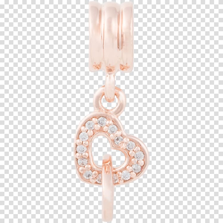 Earring Body Jewellery Charms & Pendants Pink M, Jewellery transparent background PNG clipart