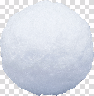 Round Snowball Packed transparent background PNG clipart thumbnail