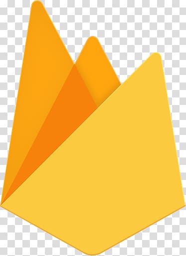 yellow and orange , Firebase Logo transparent background PNG clipart