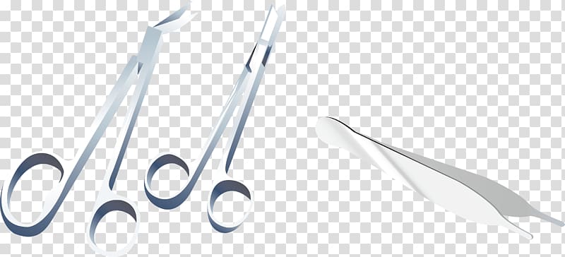 Scissors Tweezers Surgery, Tweezers and scissors transparent background PNG clipart