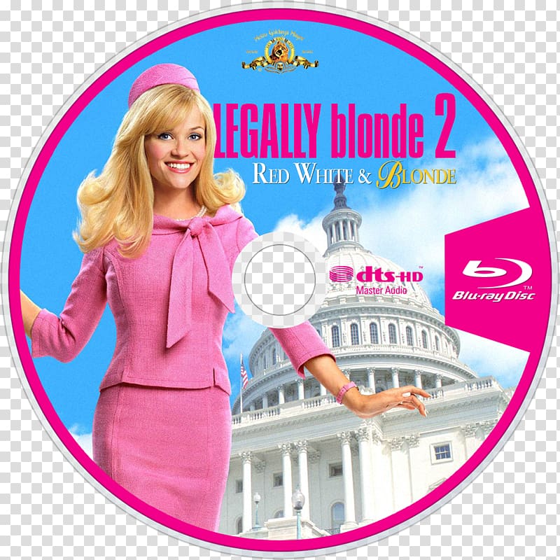 Elle Woods Hollywood YouTube Film Blond, Legally Blonde transparent background PNG clipart