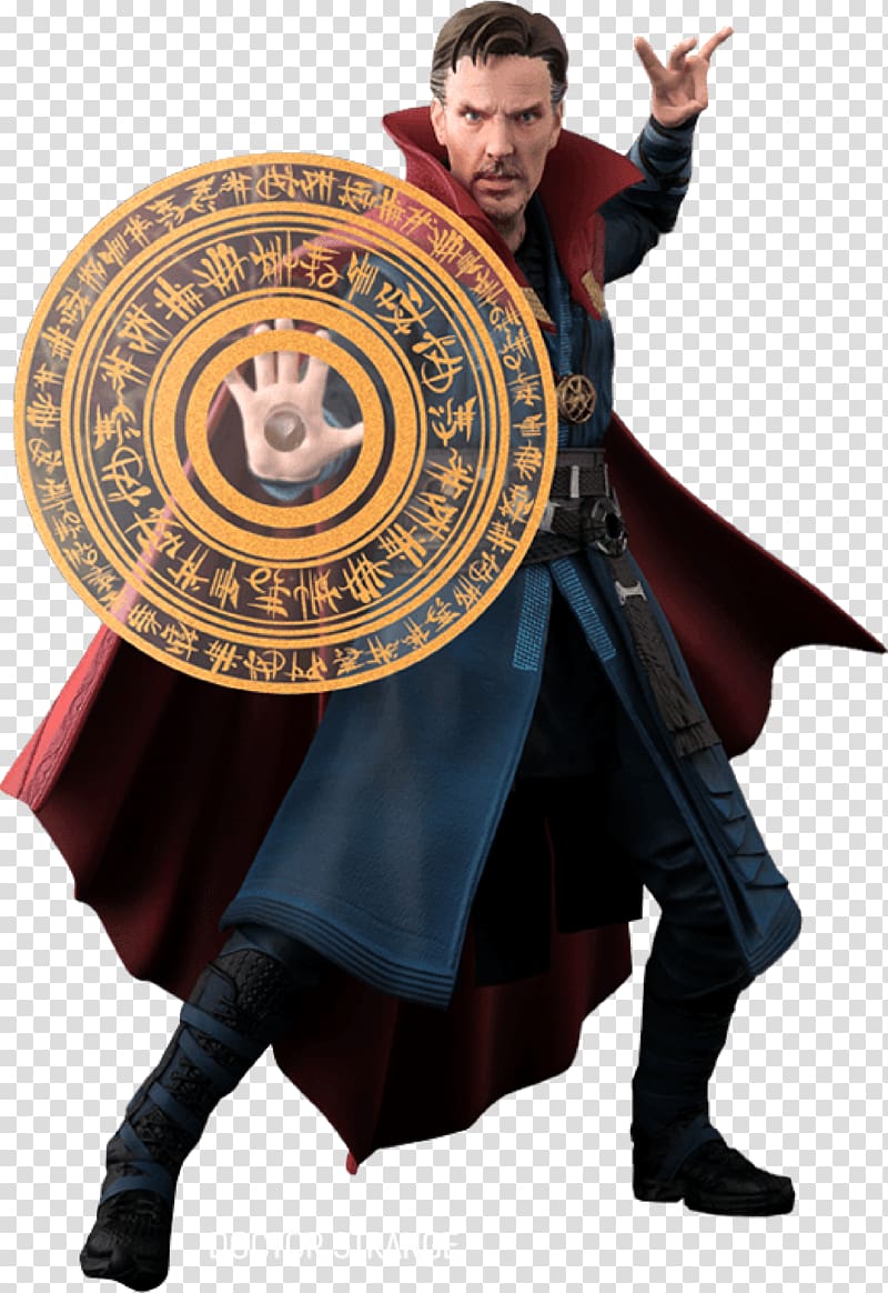 Doctor Strange TAMASHII NATION Avengers: Infinity War Iron Man Collector, Doctor strange shield transparent background PNG clipart