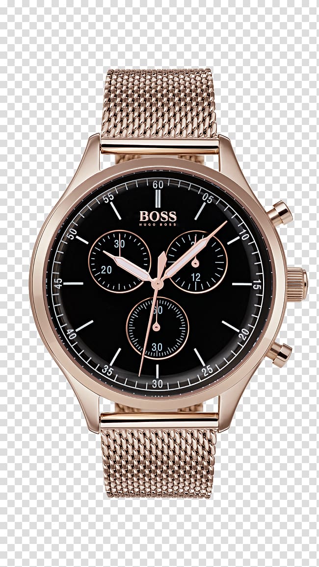 Hugo Boss Watch strap Chronograph, watch transparent background PNG clipart