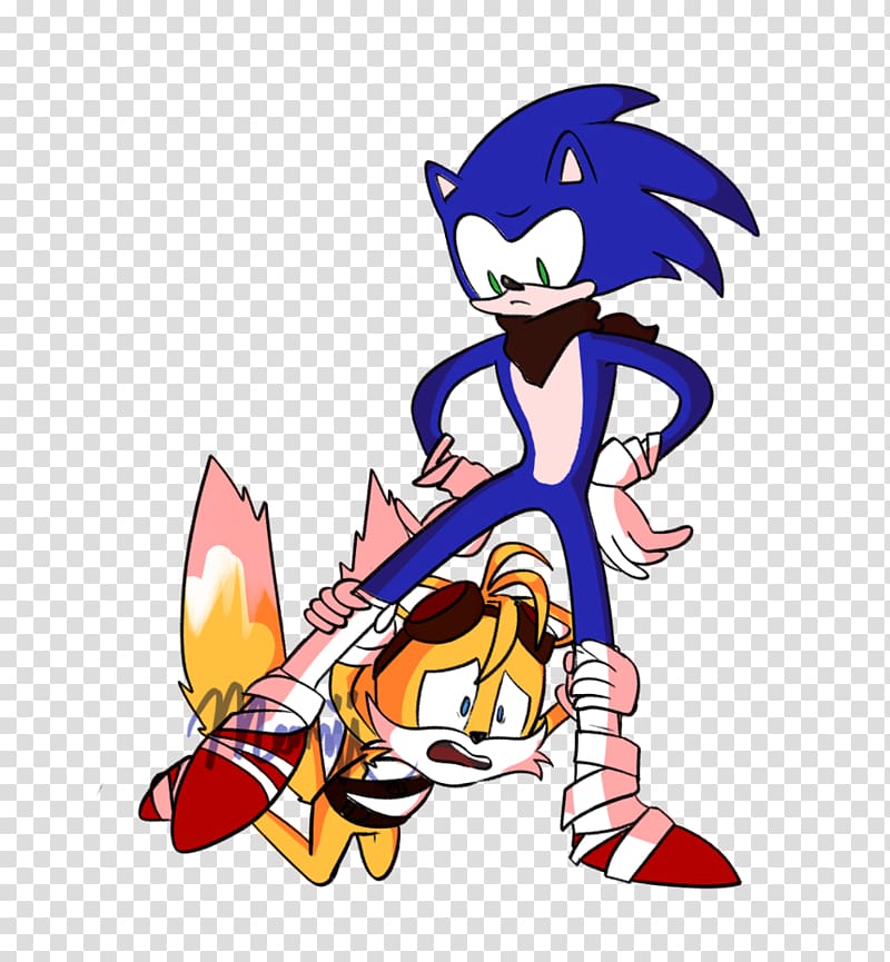 Sonic Chaos Tails Doll Knuckles the Echidna, Tails Sonic transparent background PNG clipart