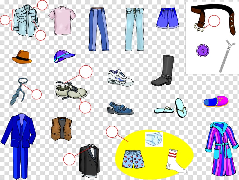 Clothing Vocabulary Pants English , others transparent background PNG clipart