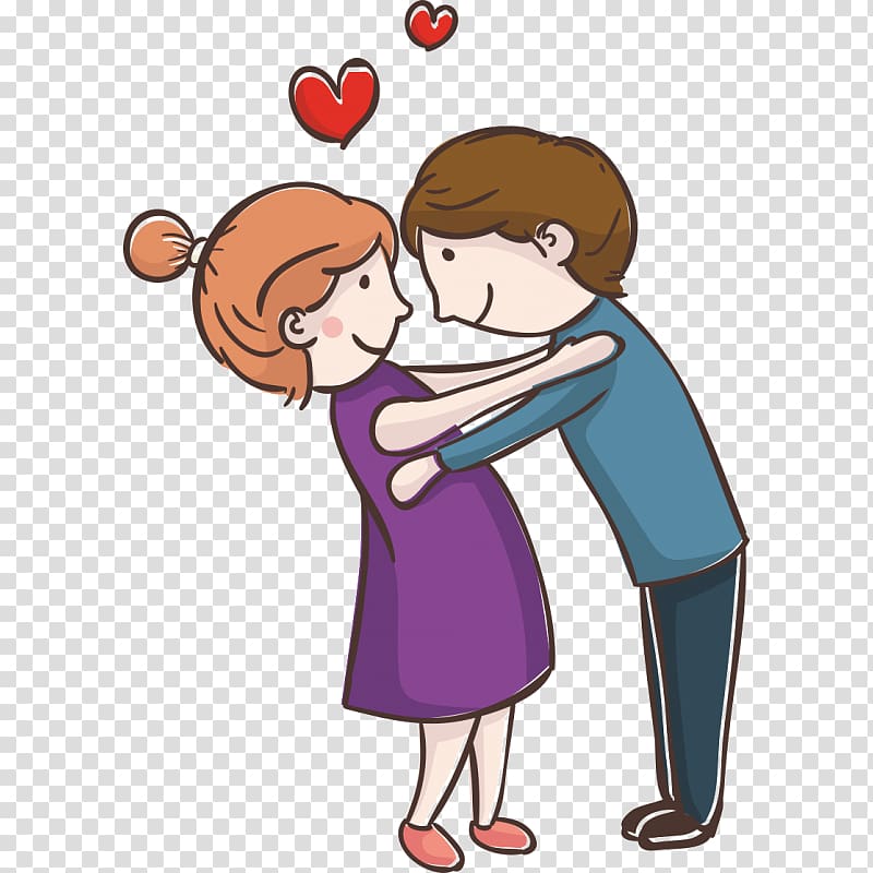 Love Propose Day couple Hug, couple transparent background PNG clipart