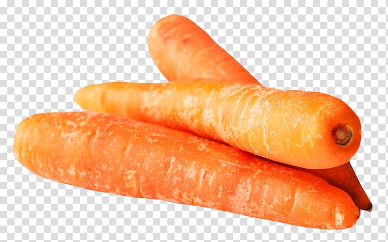 three orange carrots, Carrot cake Vegetable Gravy Ingredient, Carrot transparent background PNG clipart