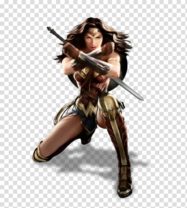Wonder Woman Superman Batman Female Art, Wonder Woman transparent background PNG clipart
