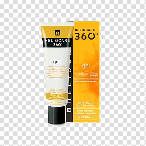 Heliocare 360º Sunscreen Heliocare Color Cream, beneficios de limpieza facial transparent background PNG clipart