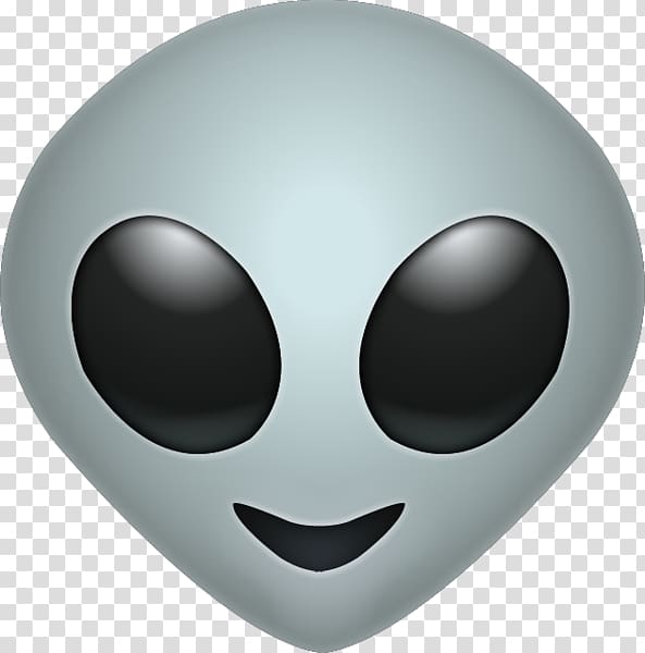 green and black alien head , Emoji Extraterrestrial life Sticker , Alien transparent background PNG clipart