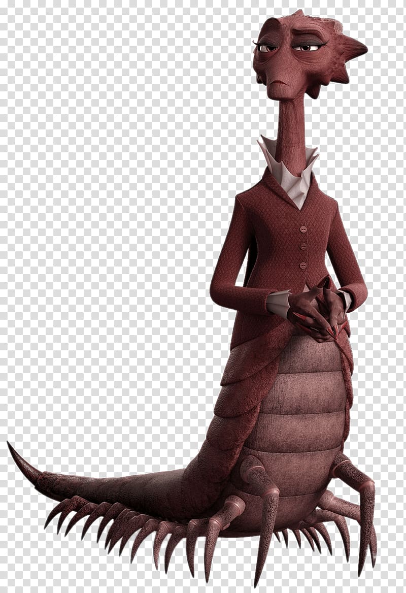 Monster University principal character, Dean Hardscrabble transparent background PNG clipart