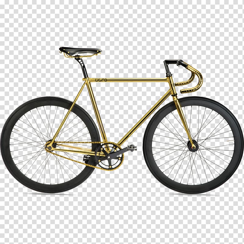 Fixed-gear bicycle Single-speed bicycle Track bicycle Road bicycle, Bicycle transparent background PNG clipart