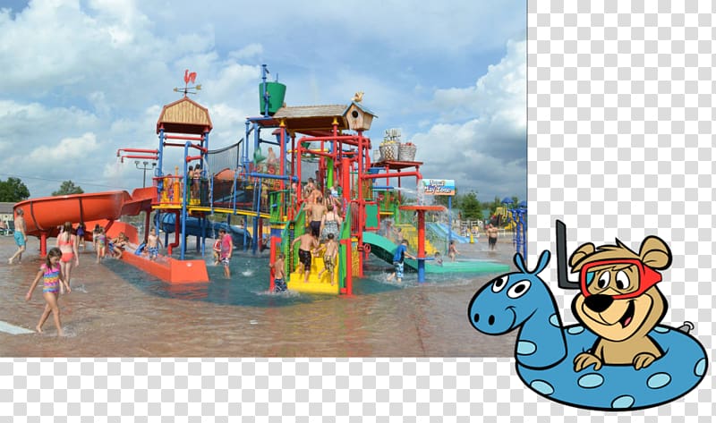 Water park Yogi Bear\'s Jellystone Park™ Camp Resort at Barton Lake, Fremont, IN, bear transparent background PNG clipart