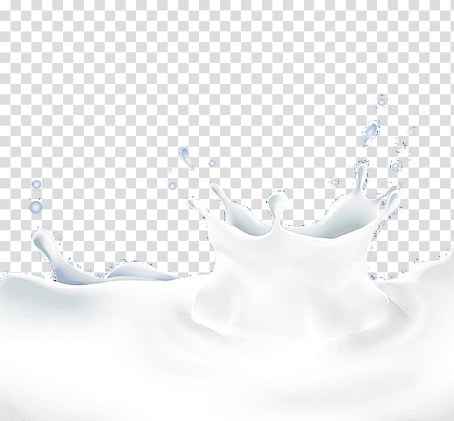 white liquid illustration, Pattern, Milk splash effect transparent background PNG clipart