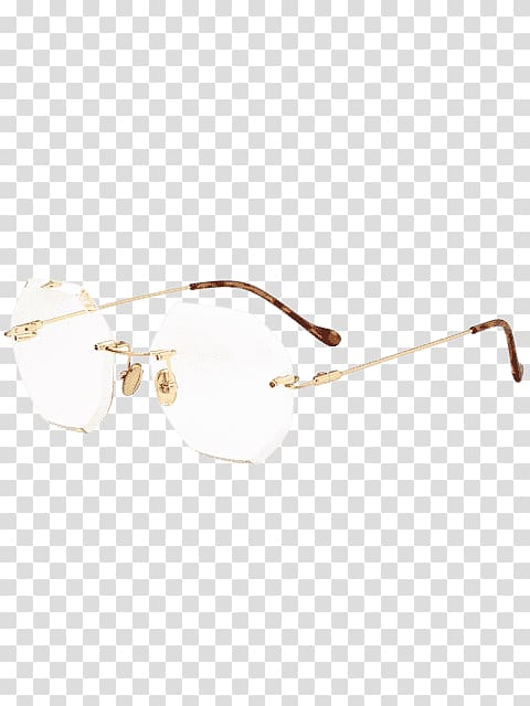 Sunglasses Goggles Corrective lens Rimless eyeglasses, glasses transparent background PNG clipart