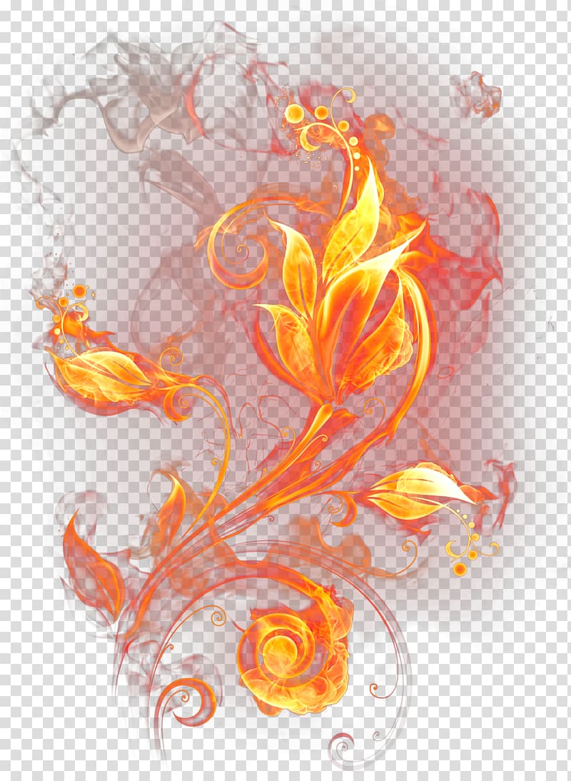 red flame illustration, Fire, spark transparent background PNG clipart