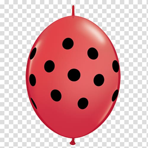 Toy balloon Red Balloon Dog Polka dot, balloon transparent background PNG clipart