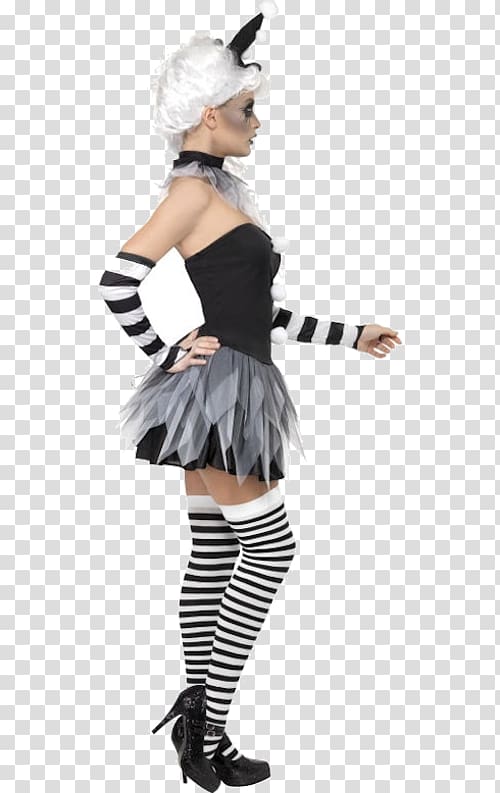 Pierrot Halloween costume Clown Adult, clown transparent background PNG clipart