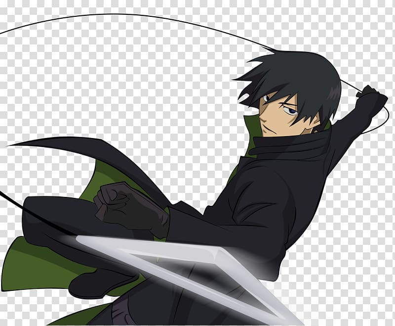 Hei Anime, Darker Than Black Background, black Hair, manga, computer  Wallpaper png