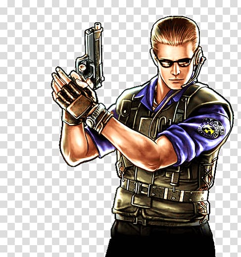 Resident Evil: The Umbrella Chronicles Albert Wesker Chris Redfield Resident Evil 2, resident evil transparent background PNG clipart