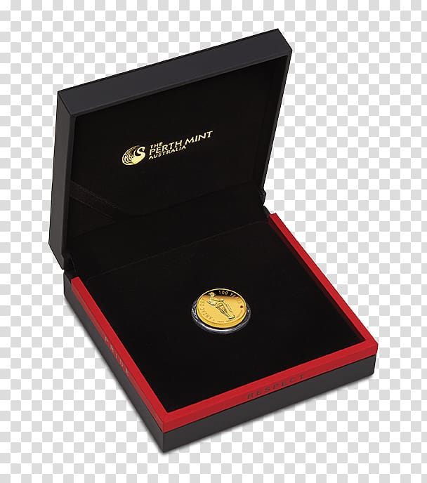 Perth Mint Gold coin Gold coin Proof coinage, gold transparent background PNG clipart