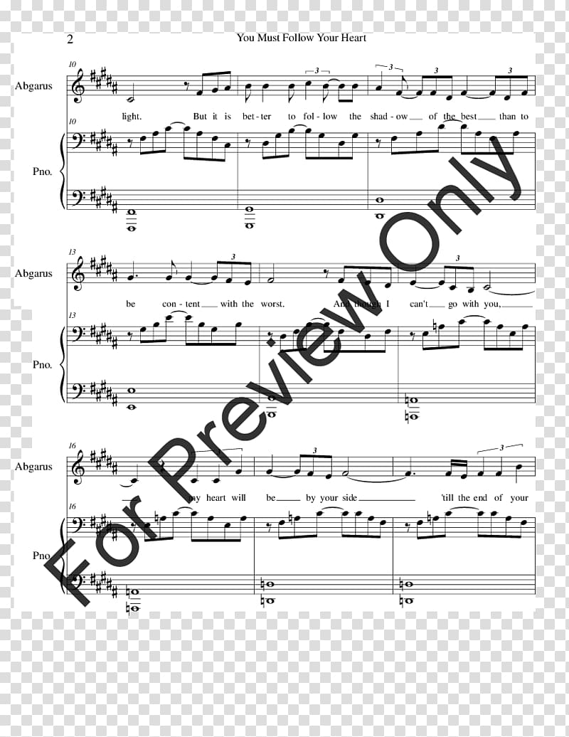 Sheet Music J.W. Pepper & Son SATB Musical composition, sheet music transparent background PNG clipart