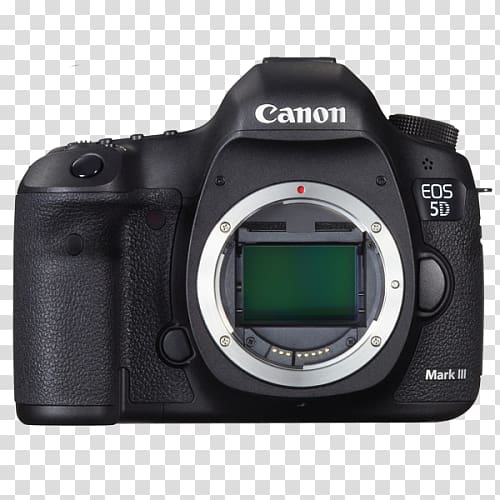 Canon EOS 5D Mark III Canon EF lens mount Canon EOS 6D Mark II Camera, Camera transparent background PNG clipart
