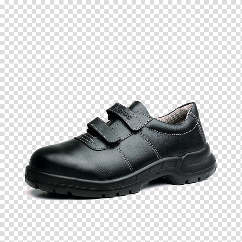 Slip-on shoe Steel-toe boot Leather, safety shoe transparent background PNG clipart