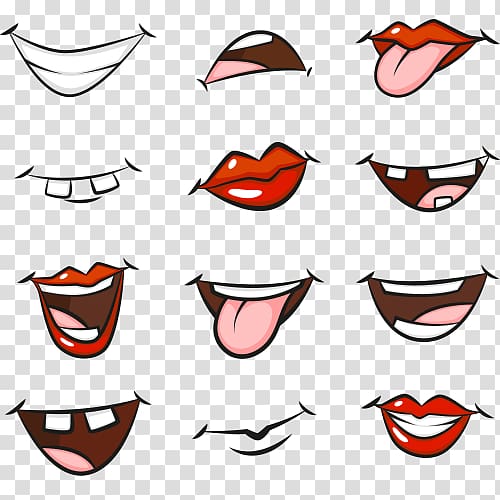 mouth smile clipart