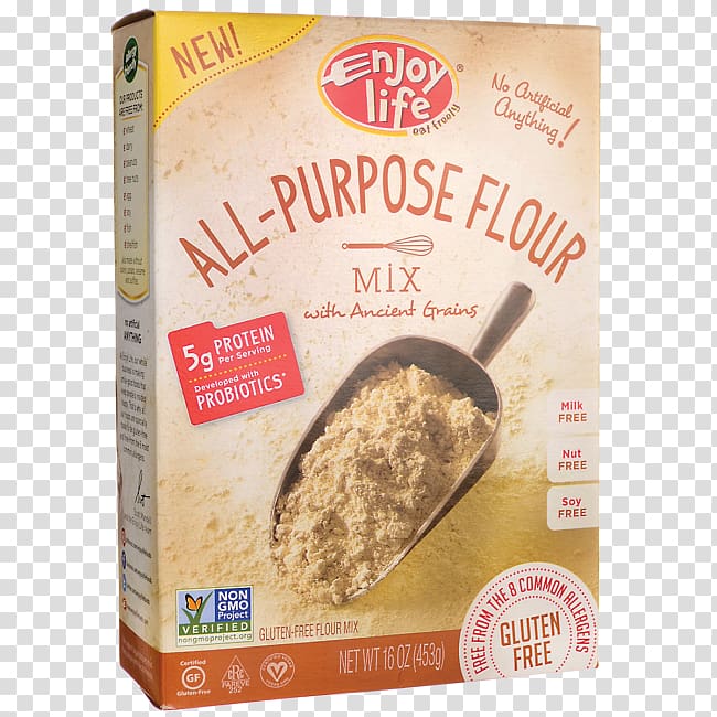 Chocolate brownie Baking mix Flour Gluten-free diet, Gram Flour transparent background PNG clipart