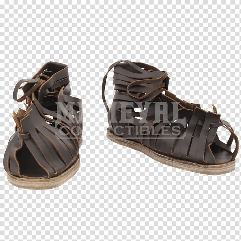 Ancient Rome Sandal Caligae Shoe Roman army, Gucci sandles transparent background PNG clipart