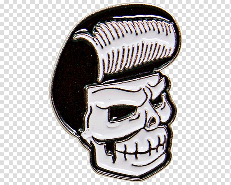 Pomade Greaser Skull Barber Hair, Barber skull transparent background PNG clipart